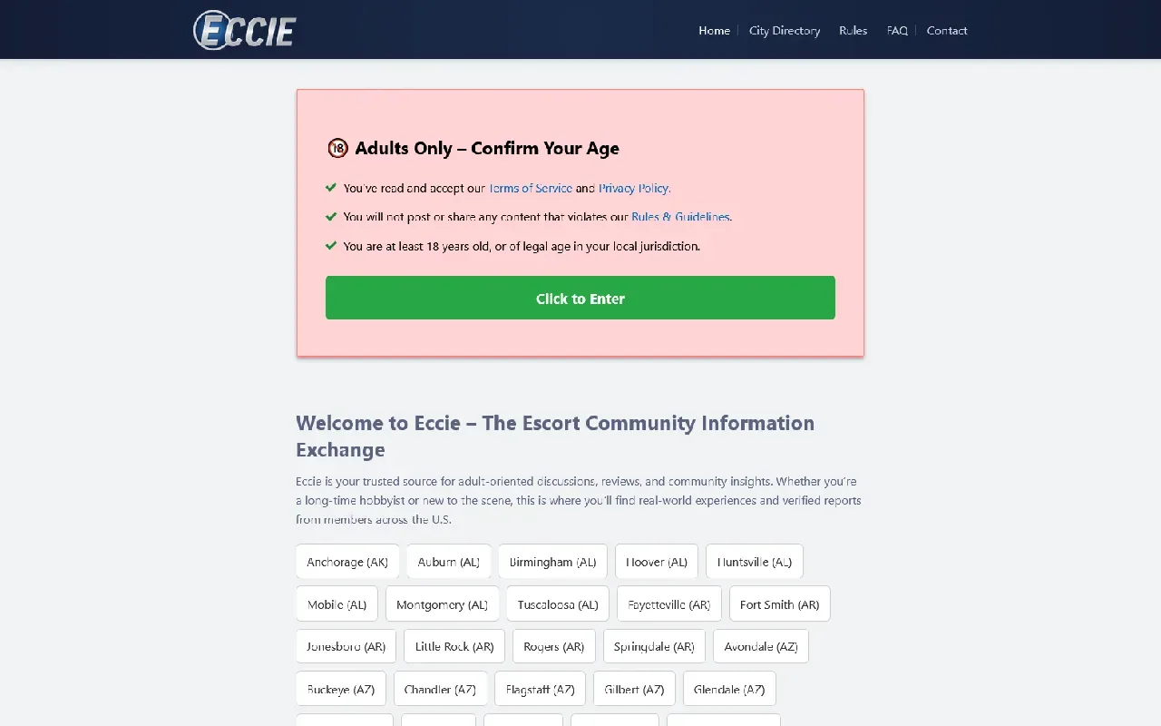 ECCIE homepage